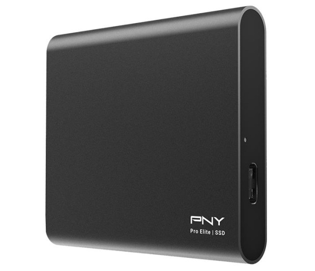 PNY Pro Elite SSD 500GB USB 3.2 Gen.2 Czarny - 503254 - zdjęcie 2